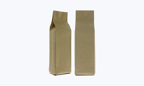 Kraft Paper Side Gusset Pouches